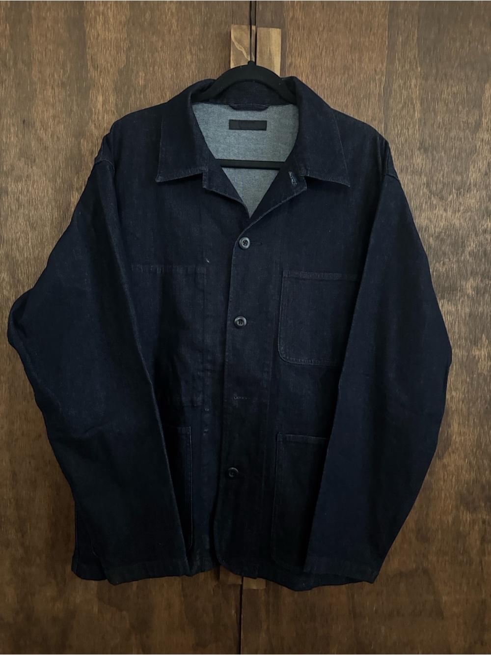 Uniqlo Men's Navy Work Jacket